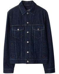 Burberry - Denim Jackets - Lyst