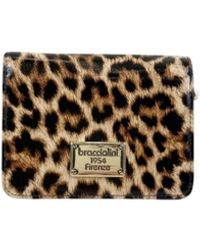 Braccialini - Accessoires ,Veelkleurig ,Leer Basic Credit Card Holder - Lyst
