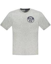 North Sails - T-Shirt Ns Classic Korte Mouw Ronde Hals - Lyst