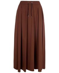 Herno - Lichte Stretch Rok Van Nylon - Lyst