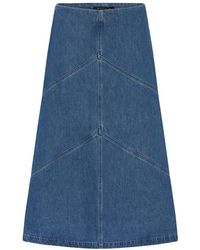 Bruuns Bazaar - Denim Skirts - Lyst