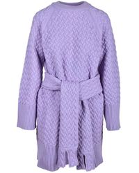 Erika Cavallini Semi Couture - Knitted Dresses - Lyst