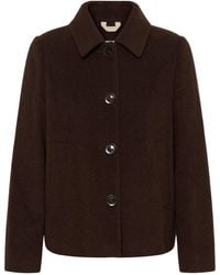 Part Two - Jassen ,Bruin ,Single-Breasted Coats - Lyst