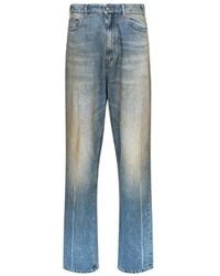 MM6 by Maison Margiela - Straight Jeans - Lyst