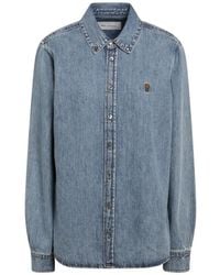 Ami Paris - Denim Shirts - Lyst