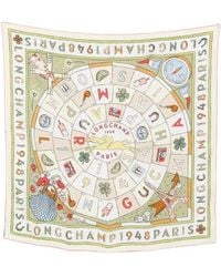 Longchamp - Scarf Paris 50684Gso M70 - Lyst