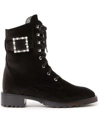 Stuart Weitzman - Pearl Buckle Bootie - Lyst