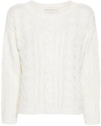 Twinset - Round-Neck Knitwear - Lyst