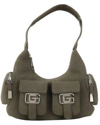 Gaelle Paris - Grüne schultertasche im cargo-stil - Lyst