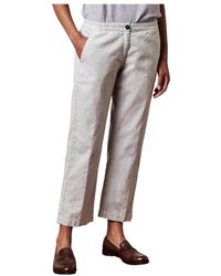 Massimo Alba - Cropped trousers - Lyst
