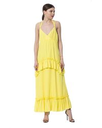 Silvian Heach Dress - Geel