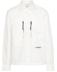 C.P. Company - Stylisches overshirt für männer - Lyst