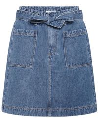 Kaffe - Denim Skirts - Lyst