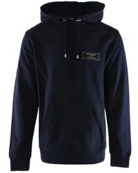 Balmain - Hoodies & Sweatvesten ,Blauw ,Katoen Blauwe Katoenen Sweater Voor - Lyst