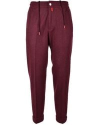 Kiton - Slim-Fit Trousers - Lyst