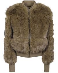 Patrizia Pepe - Faux Fur & Shearling Jackets - Lyst