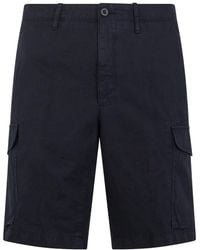 Slowear - Regular Fit Cargo Bermuda Shorts - Lyst