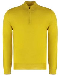 Moorer - Turtleneck Trui Van Katoen - Lyst