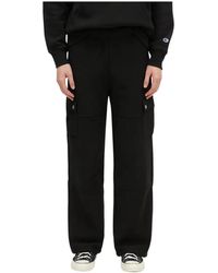 Champion - Broeken ,Zwart ,Katoen Cargo Broek - Lyst