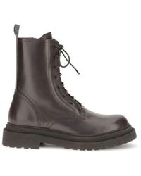 Brunello Cucinelli - Lace-Up Boots - Lyst