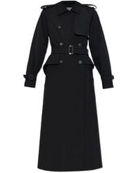 Max Mara - Jassen ,Zwart ,Polyester Trench Coat Flavino - Lyst