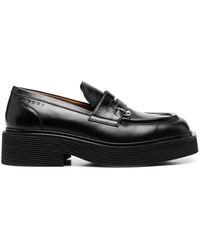 Marni - Iconic loafers mit eckiger spitze - Lyst