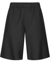 McQueen - Schwarze Hose Mit Viskose Und Polyester - Lyst