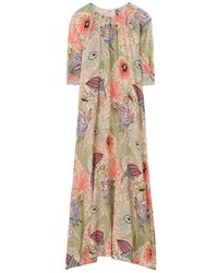 Rodebjer - Kleedjes ,Veelkleurig ,Windy Ducharne Maxi Jurk - Lyst