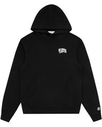Billionaire - Hoodies & Sweatvesten ,Zwart ,Katoen Boog Logo Popover Hood - Lyst