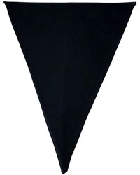 Rier - Accessoires ,Zwart ,Wol Losange Mini Sjaal - Lyst