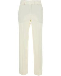 Grifoni - High-Waist Rechte Broek - Lyst
