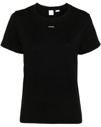 Pinko - T-Shirt Met Logo - Lyst