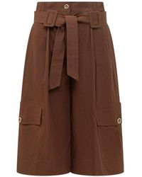 Pinko - Patricia Bermuda Shorts - Lyst