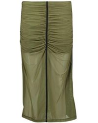 DIESEL - Midi Skirts - Lyst