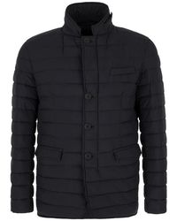 Herno - Jassen ,Zwart ,Nylon Piumino Down Jacket - Lyst
