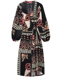 Summum - Kleedjes ,Veelkleurig ,Maxi Wikkeljurk - Lyst