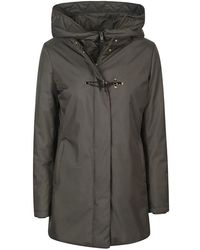 Fay - Double Front Toggle Coat - Lyst