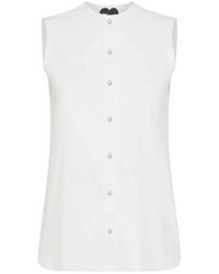 Rrd - Sleeveless Oxford Shirt - Lyst