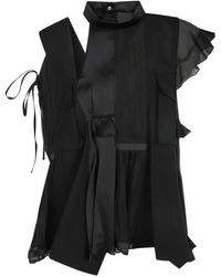 Sacai - Blouses - Lyst