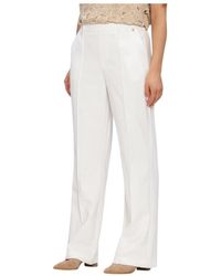 Nukus - Broeken ,Wit ,Polyester Jill Pants - Lyst