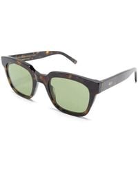 Retrosuperfuture - Accessoires ,Bruin ,Stijlvolle Zonnebril Voor Een Perfecte Look - Lyst
