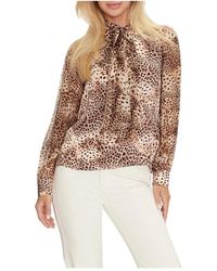 Guess - Gepunktetes micro cheetah print hemd - Lyst