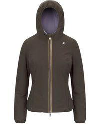 K-Way - Lily St Warm Reversible Hooded Jacket - Lyst
