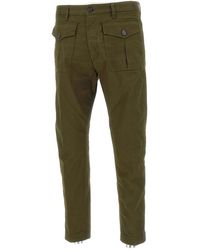 DSquared² - Broeken ,Groen ,Katoen Ranger Chino Pant Broeken - Lyst
