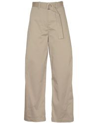MSGM - Trousers > wide trousers - Lyst