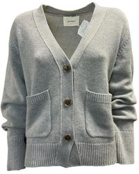 Lisa Yang - Weicher cashmere cardigan mit taschen - Lyst