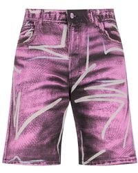 Moschino - Denim Shorts - Lyst