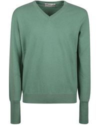 Ballantyne - Luxe Cashmere V-Neck Sweater - Lyst