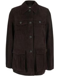 Semicouture - Leather Jackets - Lyst