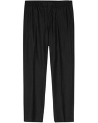 NN07 - Schwarze hose mit elastischem bund - Lyst